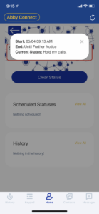 Mobile App Status 3