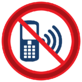 no cell phone use