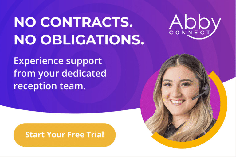 Experience support from your dedicated receptionist team. Start free trial now!