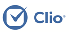 Clio logo - integrates with Abby Connect for legal practice management