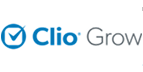Clio Grow logo - integrates with Abby Connect for legal client intake and CRM