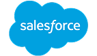 Salesforce logo - integrates with Abby Connect for CRM and sales automation